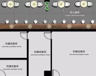 摆放布局