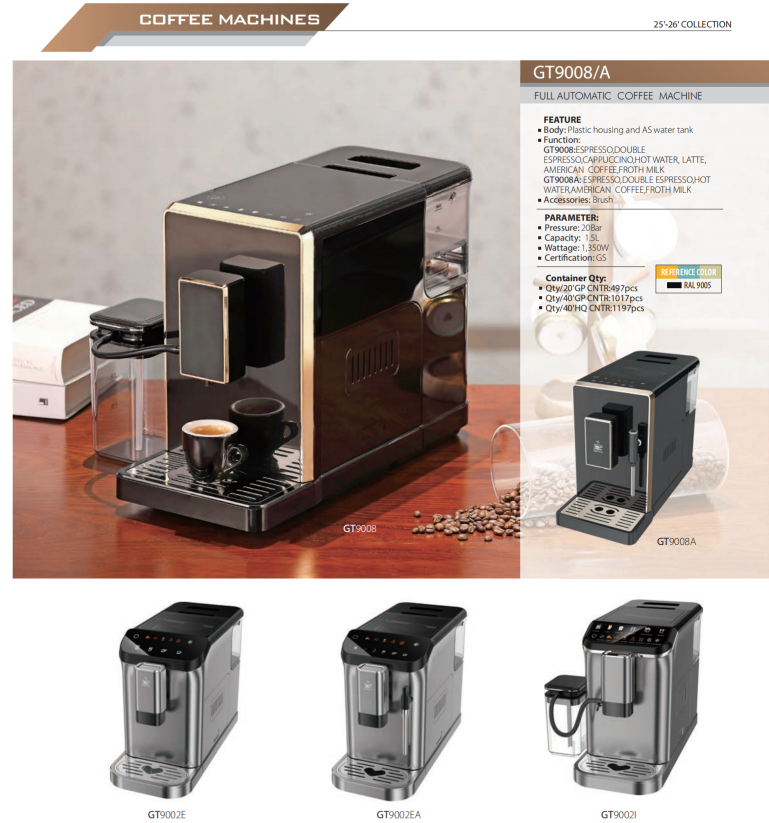 GT90 Full Automatic Coffee Machine