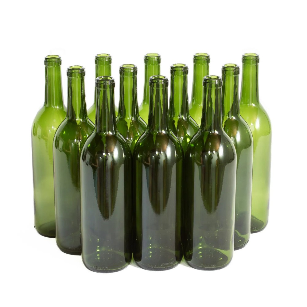Green Wine Bottles